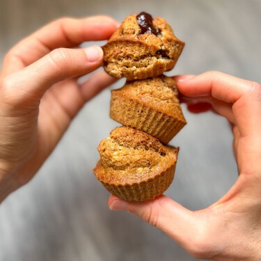 Magdalenas en la freidora de aire, una receta fácil para no encender el horno