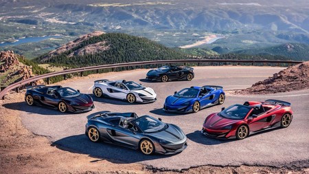 McLaren lanza la nueva colección 600LT Spider Pikes Peak