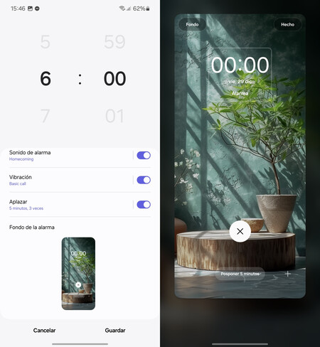 Fondo De Pantalla One Ui 61 Alarma 2