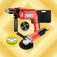 Este paquete trae un taladro rotomartillo, un esmeril, accesorios y aún así su precio es de solo 678 pesos 