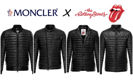 Moncler con la lengua fuera: The Rolling Stones jacket's collection