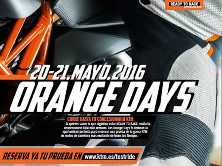 Llegan los Orange Days 2016 el 20 y 21 de mayo