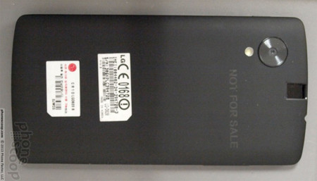 Imágenes de LG Nexus 5, gracias a la FCC