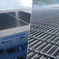 Hay una ciudad noruega en la que los paneles solares se ponen de pie. Y también capta la luz que refleja la nieve