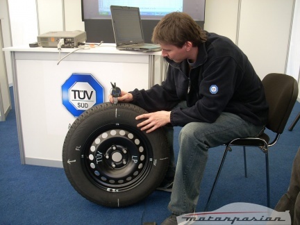 Test neumáticos TÜV