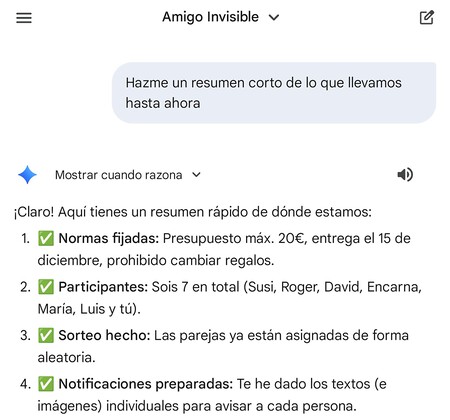 Amigo Invisible Gemini