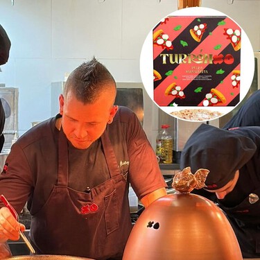 Ya se pueden comprar los nuevos turrones de Dabiz Muñoz: nachos, gofres con pollo y pizza margarita pero en versión dulce y navideña