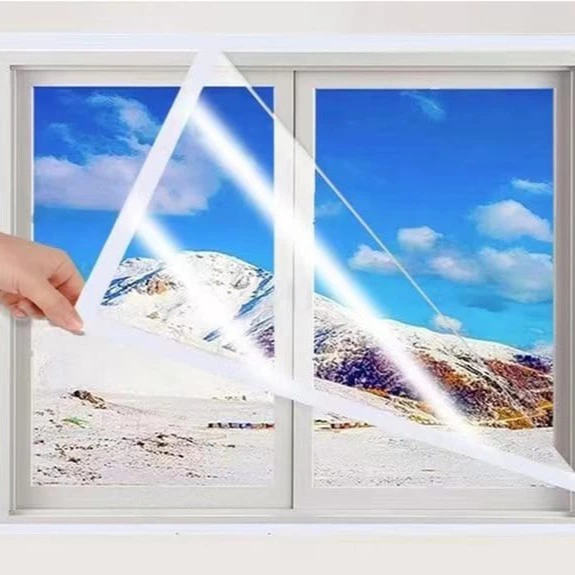 Kit De Aislamiento De Ventana Ajustable, Cortina De Aislamiento Frío De Invierno, Etiqueta Blanca, 80 * 120 Cm
