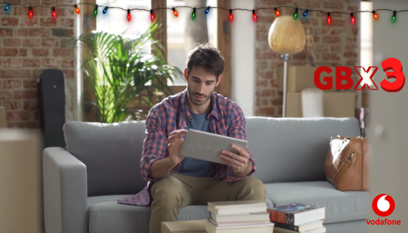 Triple de gigas, la promoción navideña de Vodafone para prepago