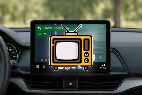 televisor en Android Auto