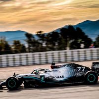 Valtteri Bottas y Mercedes comandan también el último día de pretemporada de la Fórmula 1 en Montmeló