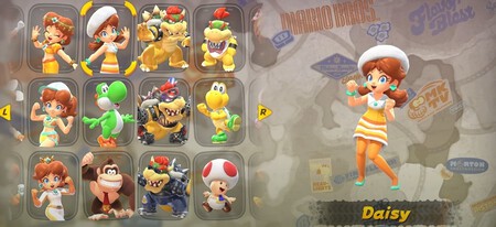 Skins Daisy Mario Kart World
