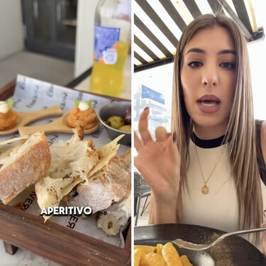 Una tiktoker come en el hotel de Cristiano Ronaldo de Madrid y esta es su reacción: "Tiene menos sabor del que me esperaba"