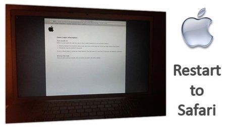 OS X podría ofrecer un modo de arranque Safari-Only