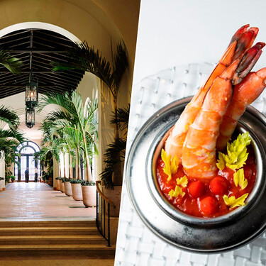34 dólares por tres mordiscos: así es el cóctel de gambas más caro del mundo, que se sirve en este restaurante de Miami