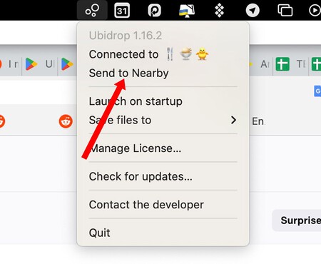 Ubidrop Enviar Archivos