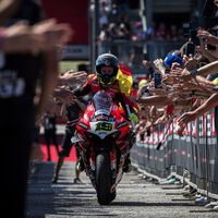 Álvaro Bautista saca pecho tras su doblete en Misano: "Solo yo lucho por el título con la Ducati Panigale V4 R" 