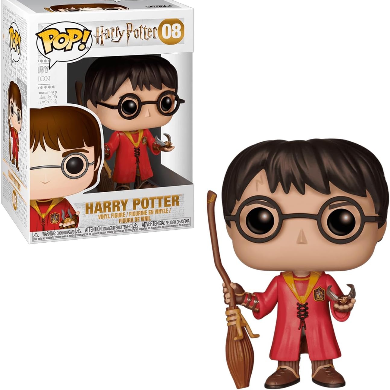 Candide, Boneco, Funko POP! Harry no Quadribol, Harry Potter - 10 cm
