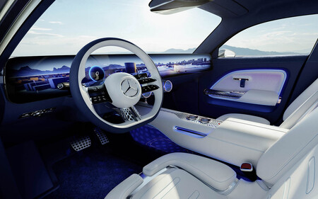 Mercedes-Benz Vision EQXX salpicadero