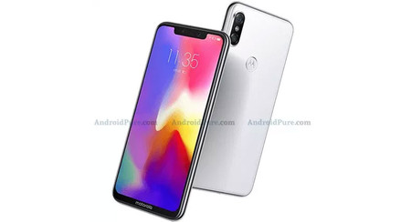 Primeras imágenes del Motorola P30, el que podría ser el primer móvil con notch de la marca