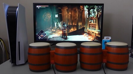 Sácale polvo a tus viejos bongos y demuestra tu sangre fría jugando a Demon's Souls con ellos, tal y como hace este usuario