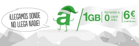 Amena rompe el mercado ofreciendo llamadas a cero cénts/minuto y 1 GB por 7.26 euros