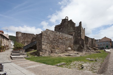 El castillo de los Condes de Sarmiento en Ribadavia