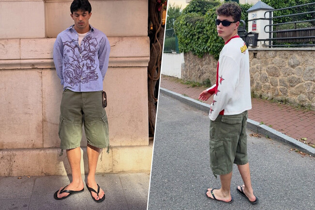 El Secreto Del Mejor Look De Verano Esta En Bershka Con Estas Bermudas Anchas Que Ya Son Virales Entre Los Hombres Con Mas Estilo