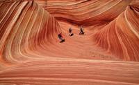 Las hermosas olas de piedra de Arizona 
