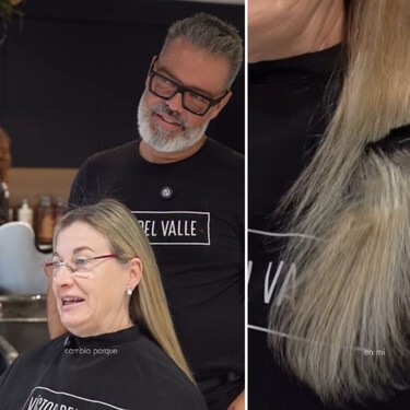 Víctor del Valle, peluquero profesional: “Para verte joven a los 60 hay que integrar las canas en el crecimiento del cabello con mechas muy finas”