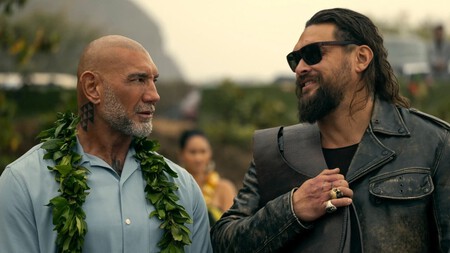 Dave Bautista Y Jason Momoa