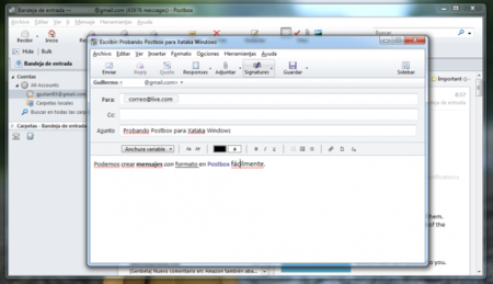 Postbox, un cliente de correo para Windows optimizado para Gmail