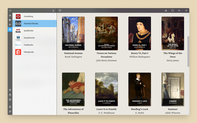 Descargar Ebooks Lector Windows 10