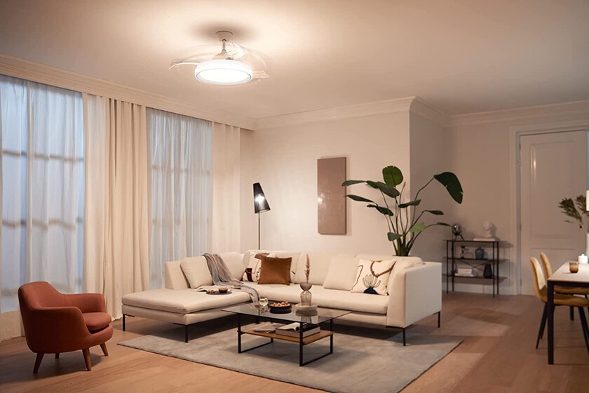 Powerful, quiet, low consumption and with winter mode: Big sale today on the best-selling Philips ceiling fan