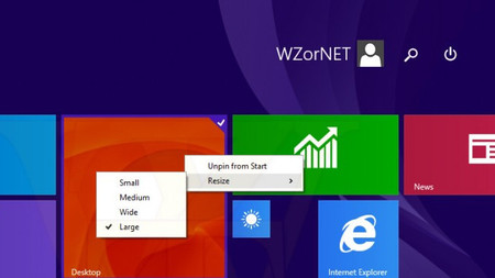 Windows 8.1 Update 1 podría añadir botones de apagado y búsqueda a la pantalla de inicio