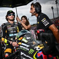 Desastre para Marco Bezzecchi. Se ha roto la clavícula haciendo dirt track y dice adiós al mundial de MotoGP 