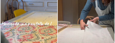 Nunca se me hubiera ocurrido reutilizar así retales viejos de tela para hacer lámparas personalizadas: son ideales