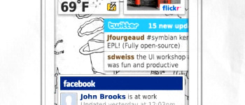 Symbian nos muestra una interfaz de usuario conceptual en el SEE 2009