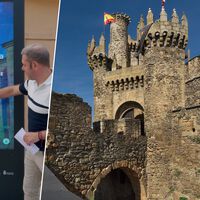 Ponferrada estrena sus primeros "tótems inteligentes": rutas a medida que puedes exportar al móvil con un QR 