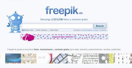 Freepik, un fabuloso buscador de material gráfico para tus diseños