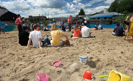 Playas urbanas en el Reino Unido