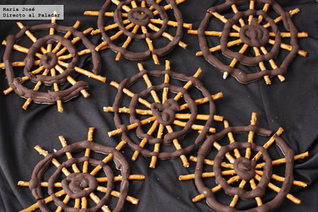Telarañas. Receta rápida de Halloween