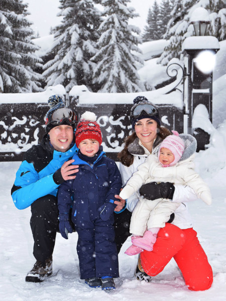 Royal Baby News: Los Cambridge llevan a los niños a la nieve y ya conocemos a Oscar de Suecia