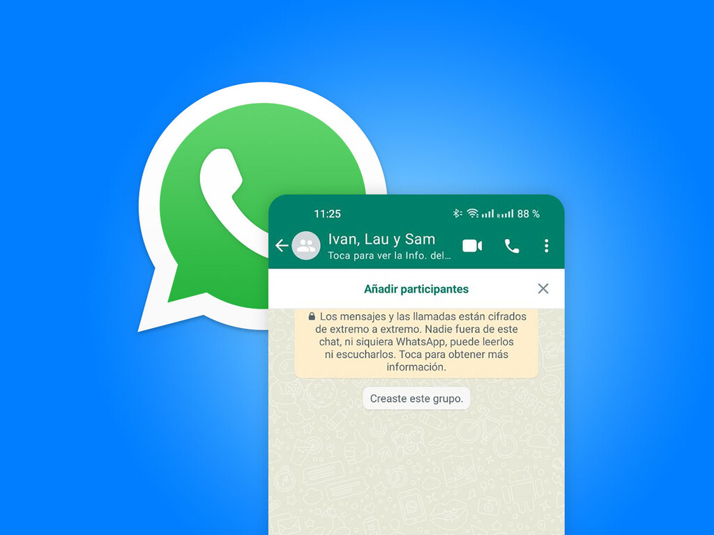 El nombre automático llega a los grupos de WhatsApp para cuando no se te ocurre nada mejor 