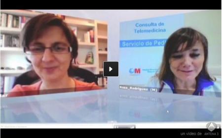 Consultas al pediatra a través del ordenador