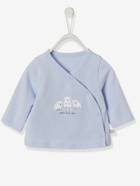 Chaqueta Cruzada Para Bebe Recien Nacido