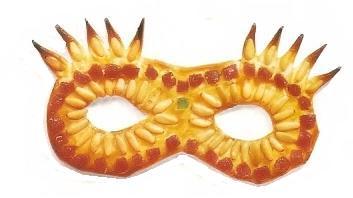 Máscaras de carnaval para disfrutar y comer