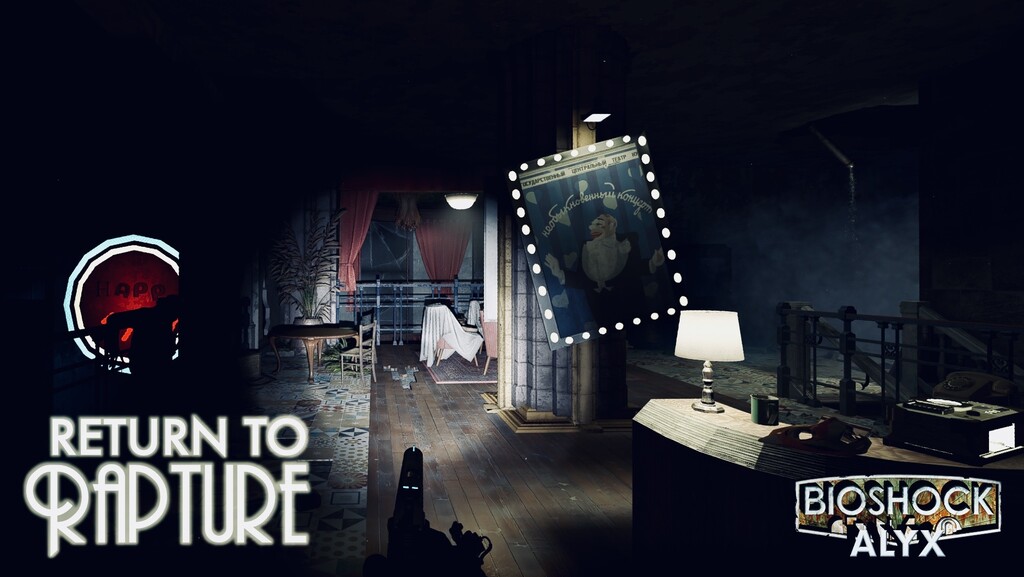 A falta de un BioShock para realidad virtual, bienvenido es este mod de Half-Life: Alyx que nos transporta a la mismísima Rapture A falta de un BioShock para realidad virtual, bienvenido es este mod de Half-Life: Alyx que nos transporta a la mismísima Rapture