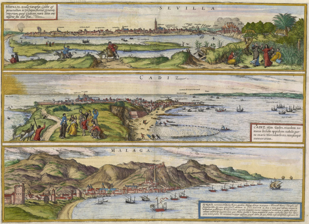 Sevilla Cadiz Malaga 1574