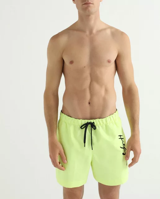 BAÑADOR BERMUDA DE HOMBRE LISA VERDE